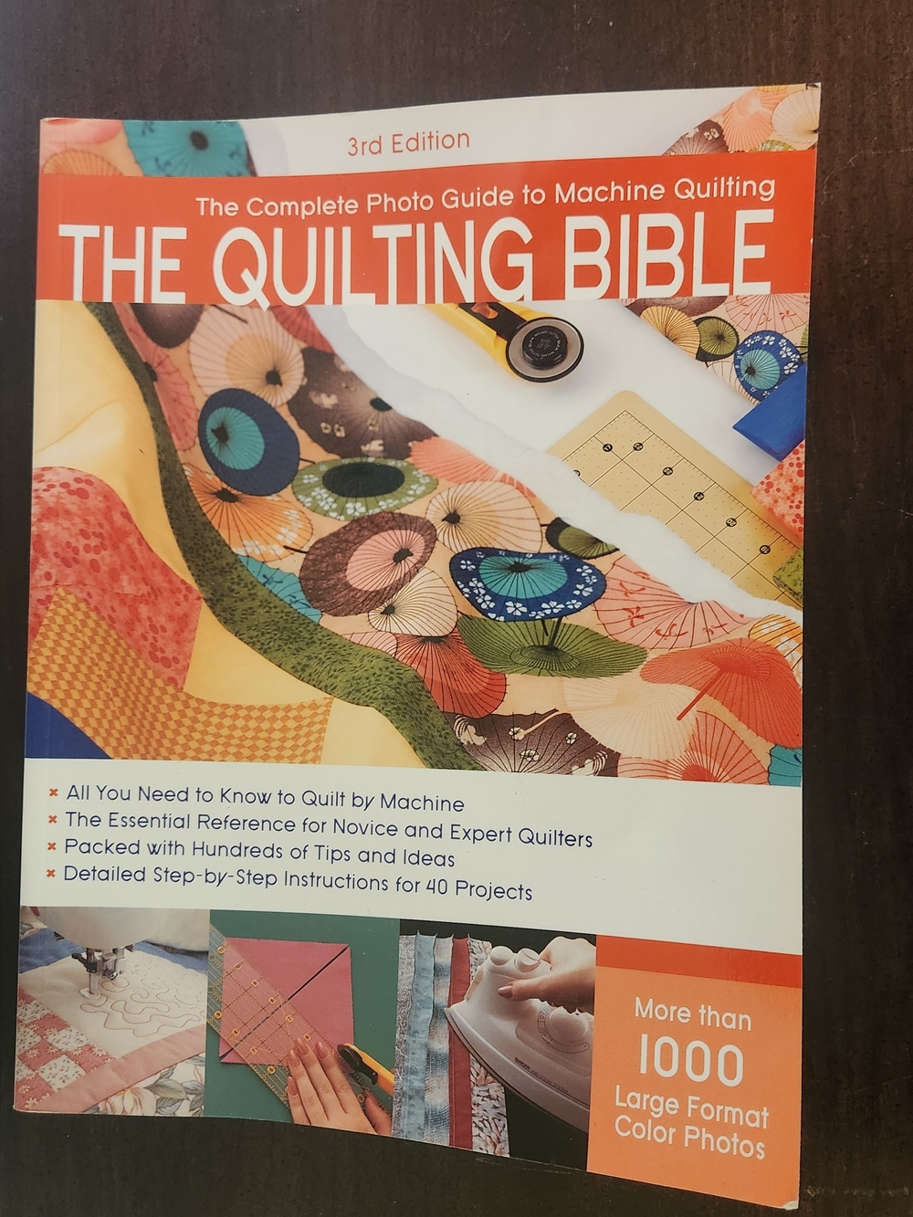 The Quilting Bible - Machine Quilting Guide (Orange)